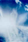 Our Lady in the clouds